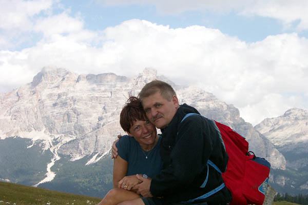 Rita Cò e suo marito